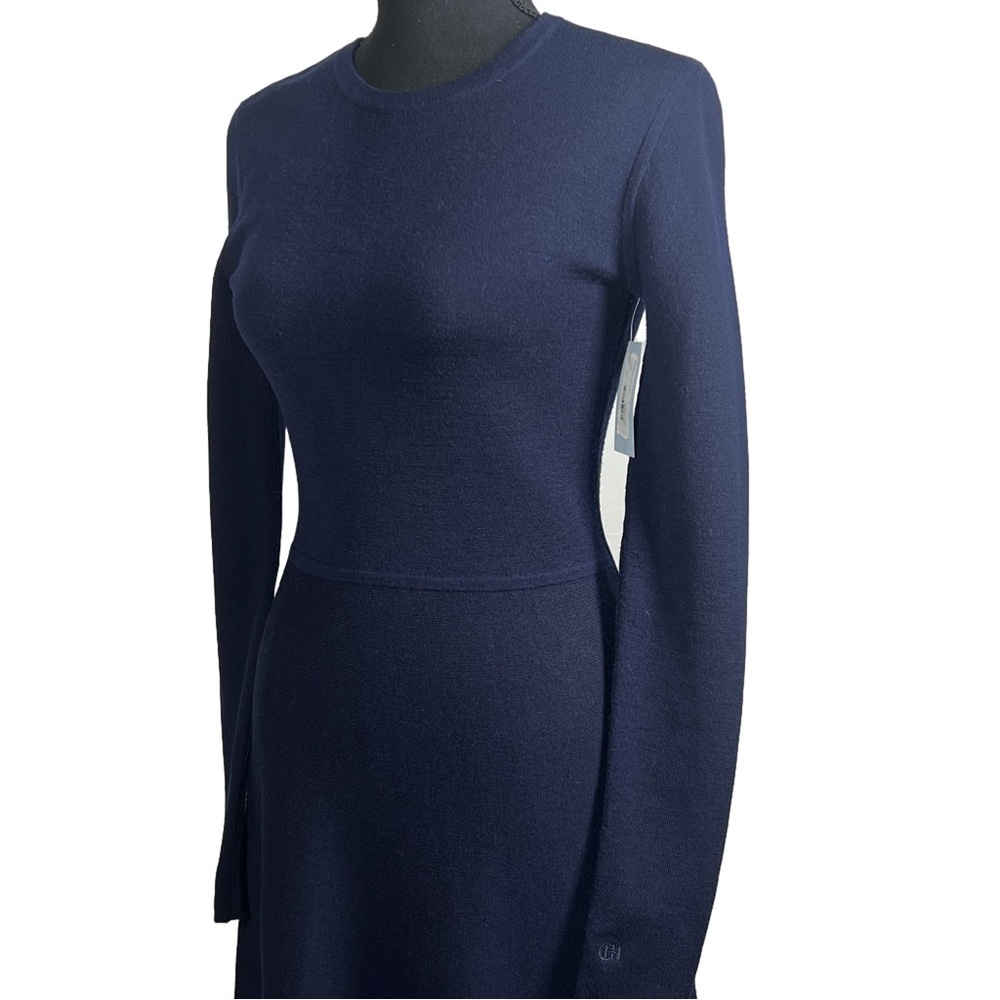 Gabriela Hearst Reversible Long Sleeve Dress, Size Small - Picture 5 of 8